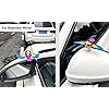 Automatic Flapping Bird Car Decoration, Multi-Color Wings | Dynamic Design | Universal Installation | ABS&TPE Weather Resistant Material, Suitable For Car, Bicycle, And Helmet Decoration 