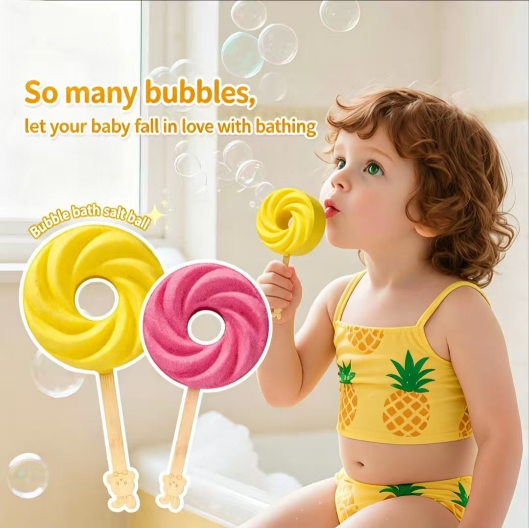 Bath Salt Balls That Can Blow Bubbles,Fun And Interesting