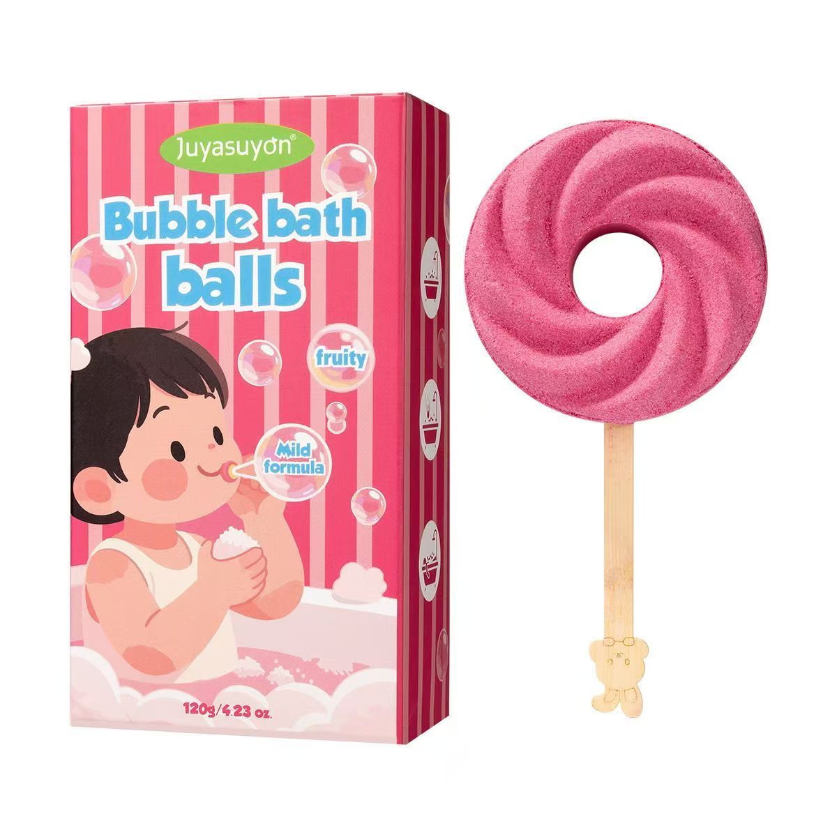 Bath Salt Balls That Can Blow Bubbles,Fun And Interesting