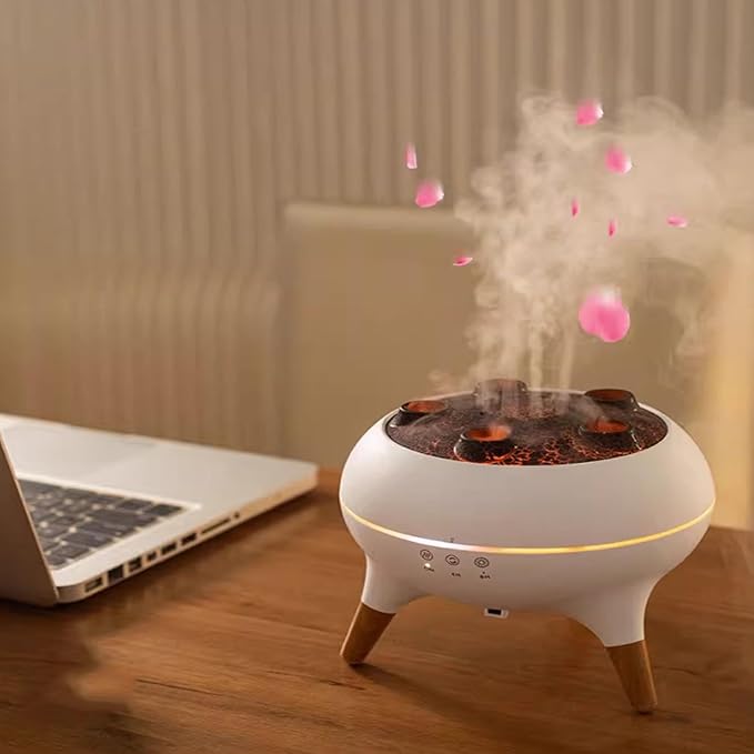 Dynamic Jellyfish Aromatherapy Machine, Air Humidifier, Silent Aromatherapy Machine With Automatic Power-off Protection, Suitable For Homes, Offices, Bedrooms, And Gyms.