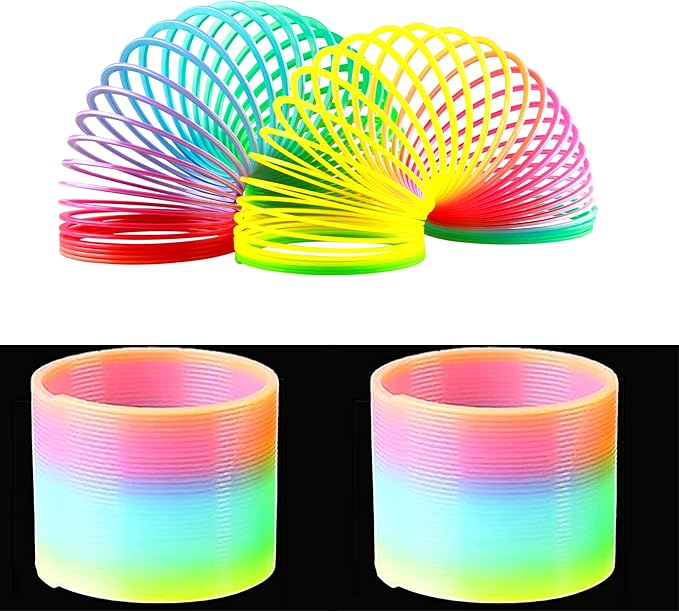Classic and novel colored neon plastic toys, party supplies, suitable for boys and girls, Easter, Halloween, birthdays, Children's Day gifts, 4-inch, 6-pack