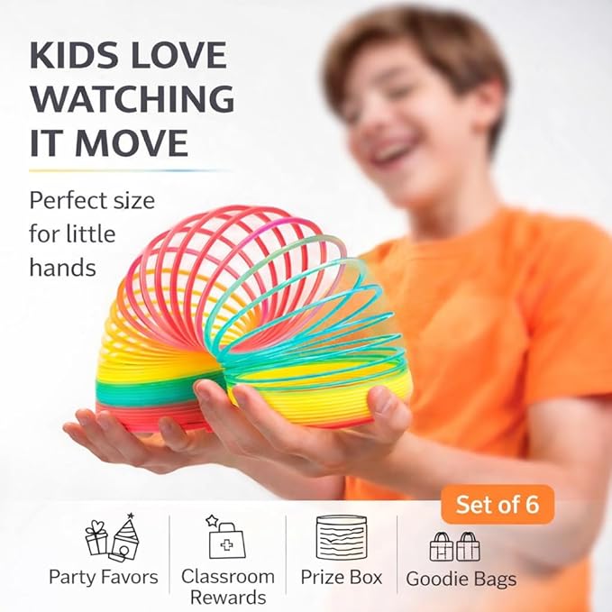 Classic and novel colored neon plastic toys, party supplies, suitable for boys and girls, Easter, Halloween, birthdays, Children's Day gifts, 4-inch, 6-pack