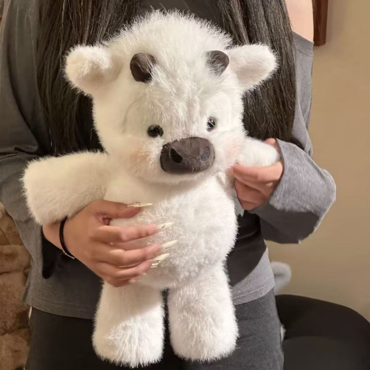Running Highland Cow Plush Toy