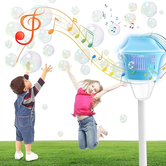 Soap Bubble Machine, Children's Soap Bubble Machine, Automatic Soap Bubble Machine With Lighting And Music, Suitable For Bathroom Parties, Birthdays, Weddings, Halloween Games