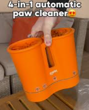 This 4-in-1 Pet Electric Foot Washing Cup Is A Pet Foot Cleaning Tool Specially Designed For pet Families