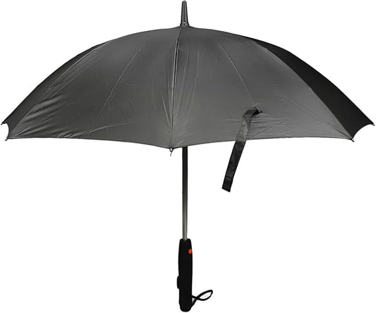 Travel Umbrella Folding Compact Sun Umbrella with Fan and Sprayer 8 Ribs Portable 3 in 1 Blocking Umbrella for Outdoor Summer