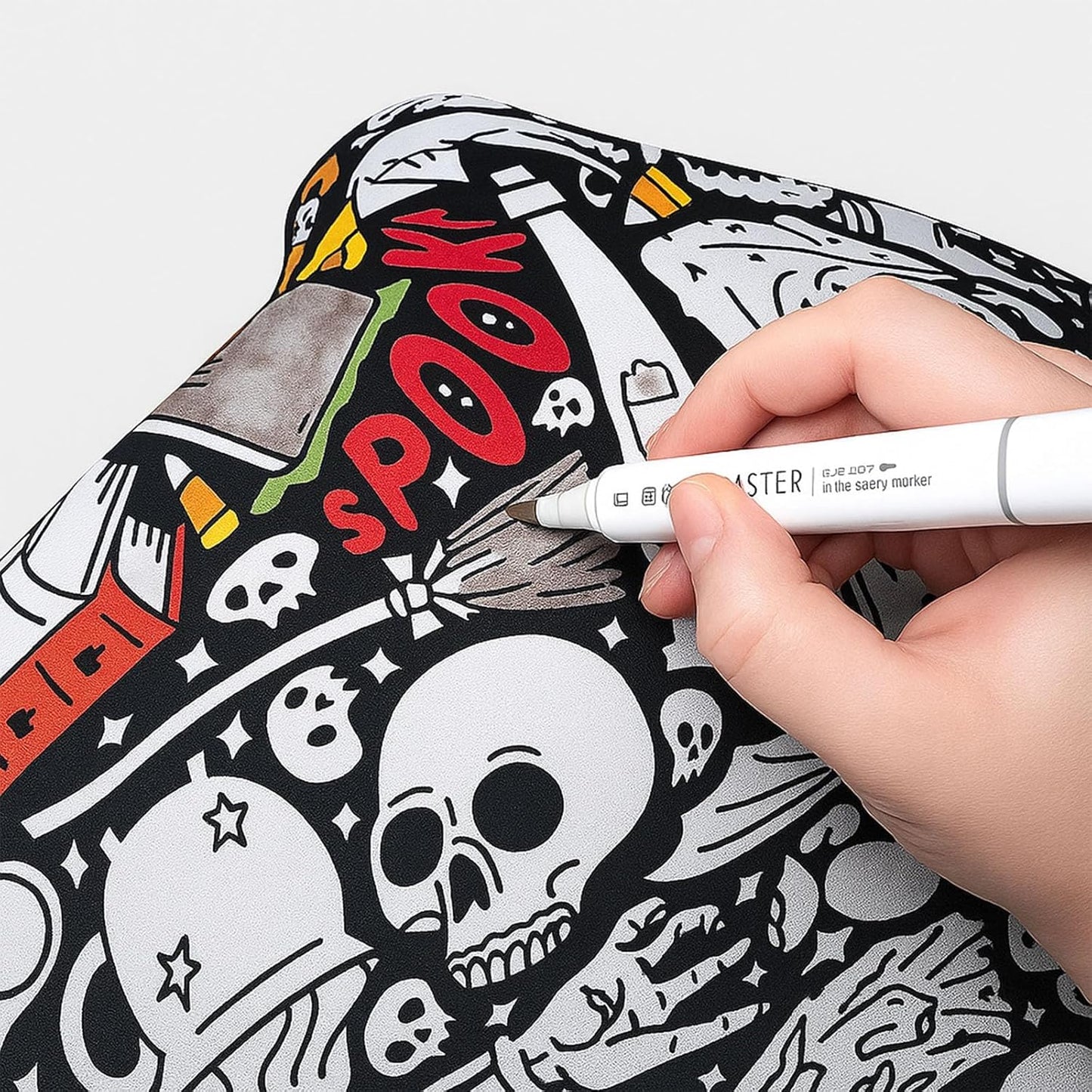 DIY Coloring Blanket with Markers, Color Your Own Blankets, Customizable Washable Diys Colorings Blanket Kits, You Can Color Fuzzy Velvet, Creative Diys Colorings Blankets for Adults