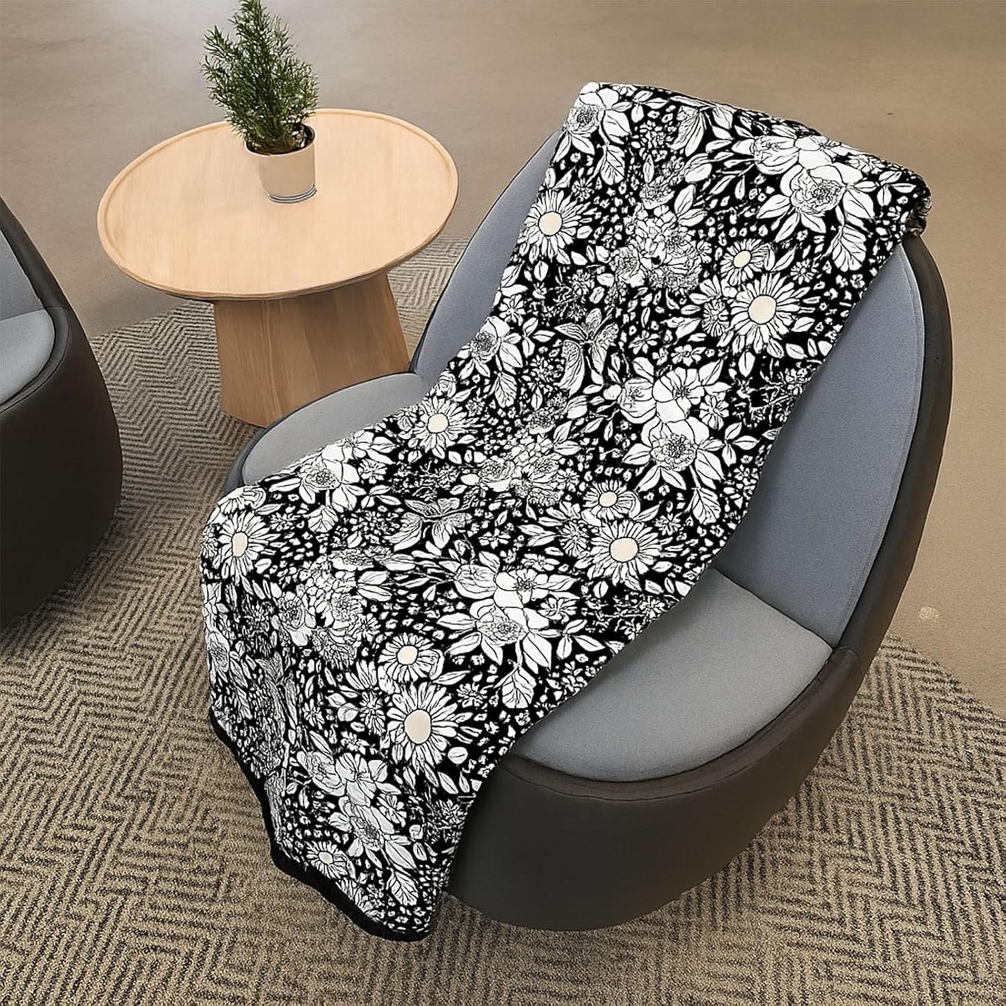 DIY Coloring Blanket with Markers, Color Your Own Blankets, Customizable Washable Diys Colorings Blanket Kits, You Can Color Fuzzy Velvet, Creative Diys Colorings Blankets for Adults