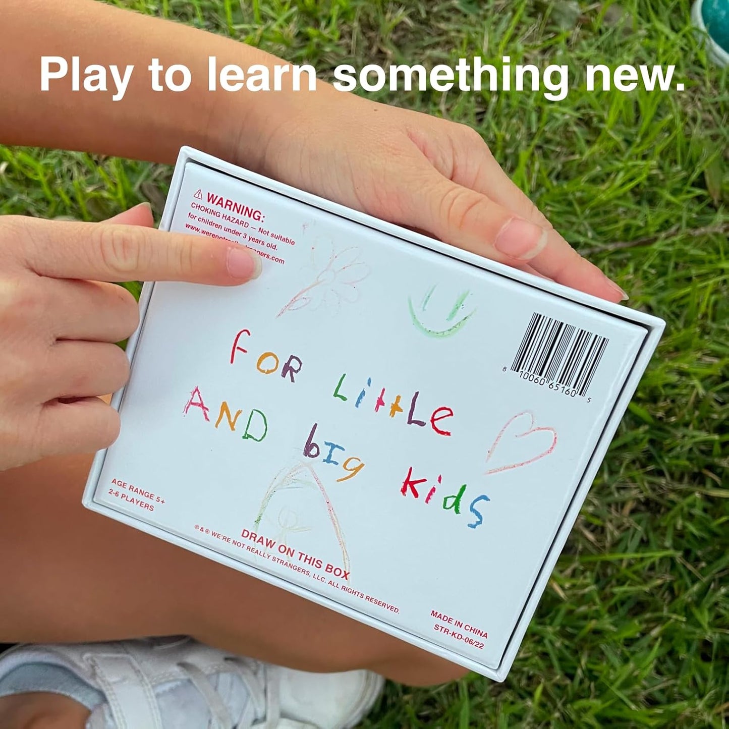WE'RE NOT REALLY STRANGERS Kids Edition Card Game - 150 Conversation Cards for Kids, Adults,Teens,Couples & Strangers – Fun Family Party Card Game for Game Night or Kid’s Parties